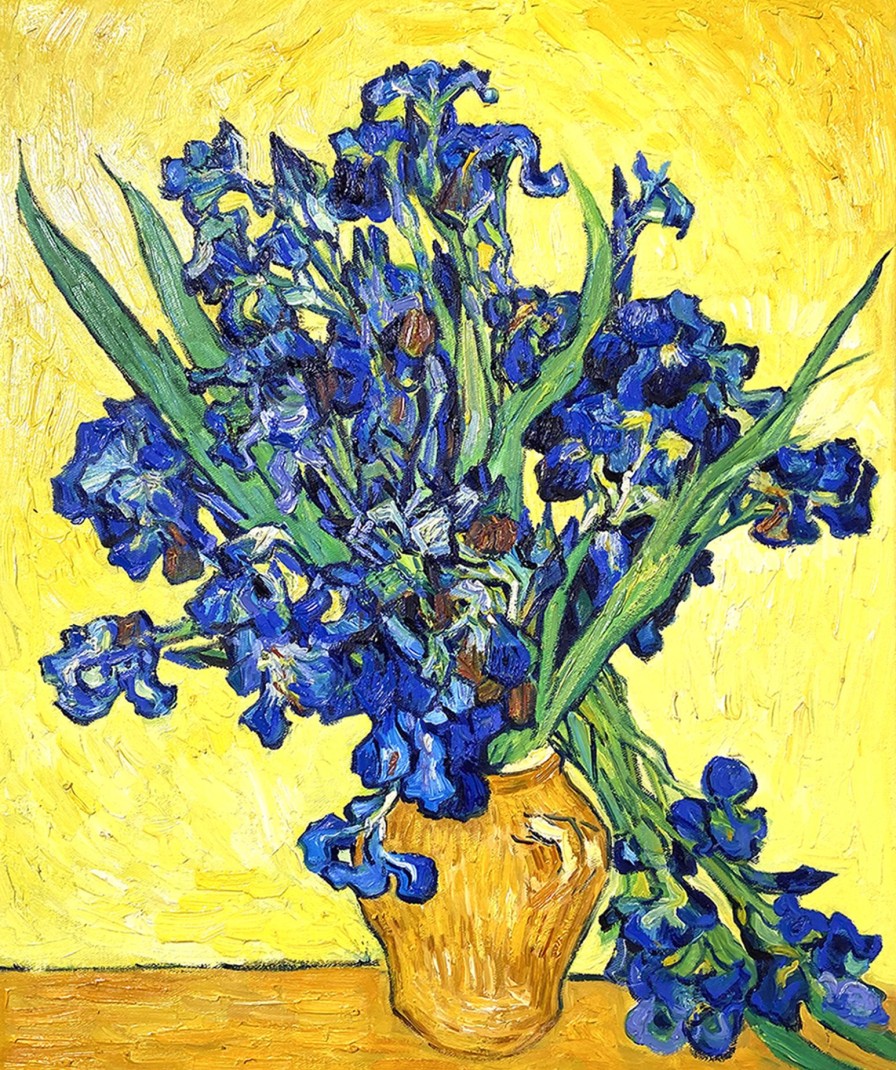 Vincent Van Gogh Galerie montblanc | Vase Avec Iris - Vincent Van Gogh