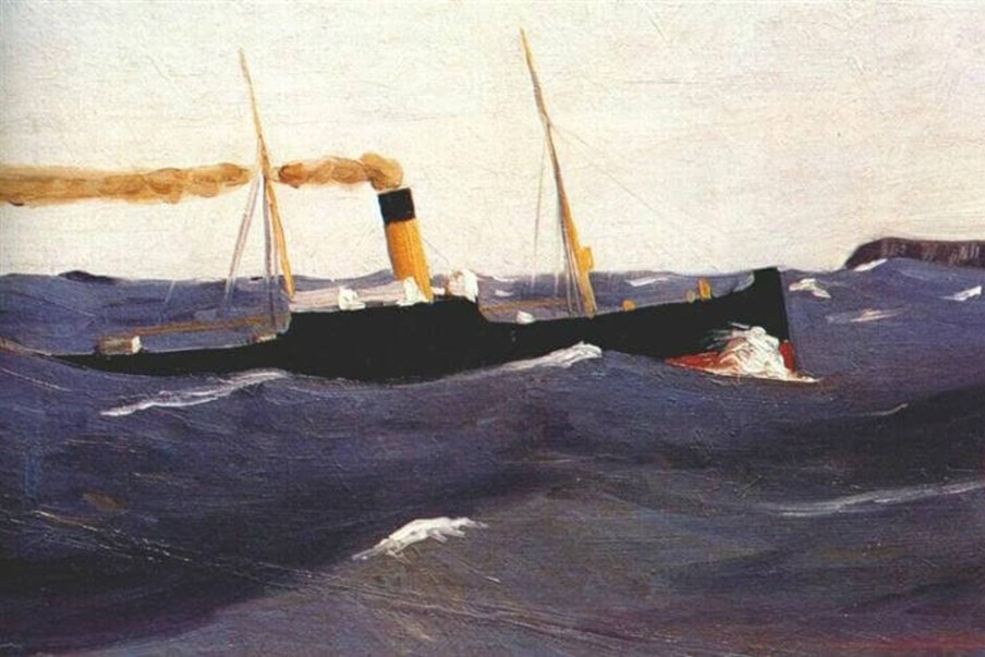 Edward Hopper Galerie montblanc | Tramp Steamer - Edward Hopper