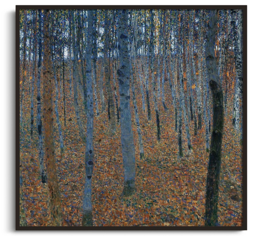 Gustav Klimt Galerie montblanc | La Foret De Bouleaux - Gustav Klimt