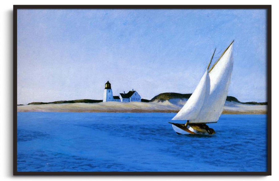 Edward Hopper Galerie montblanc | The Long Leg - Edward Hopper