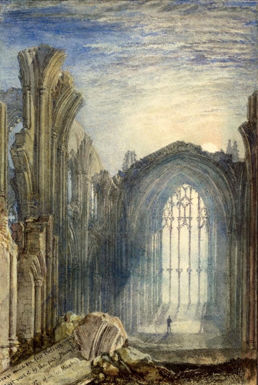 William Turner Galerie montblanc | Abbaye De Melrose - William Turner