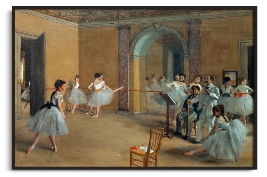 Edgar Degas Galerie montblanc | Le Foyer De La Danse A L'Opera De La Rue Le Peletier - Edgar Degas