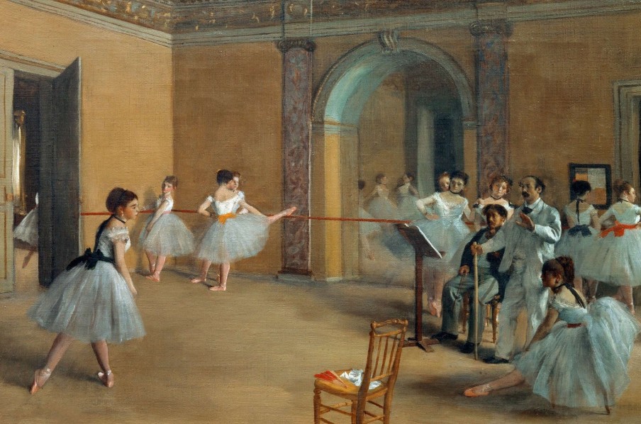 Edgar Degas Galerie montblanc | Le Foyer De La Danse A L'Opera De La Rue Le Peletier - Edgar Degas