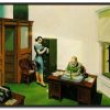 Edward Hopper Galerie montblanc | Office At Night - Edward Hopper