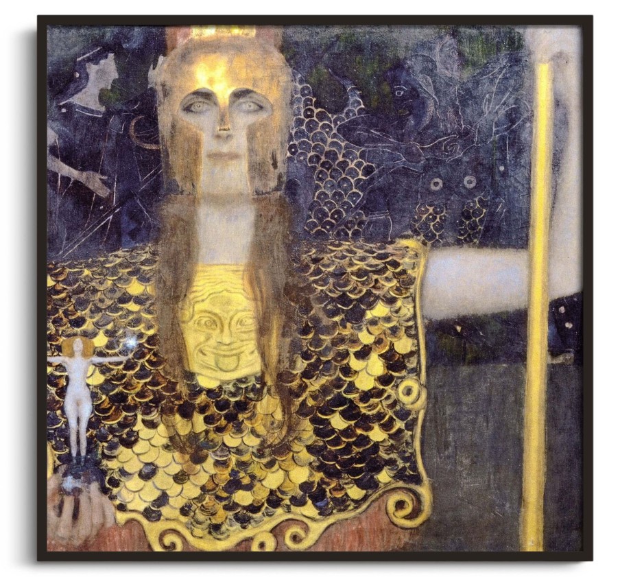 Gustav Klimt Galerie montblanc | Pallas Athena - Gustav Klimt