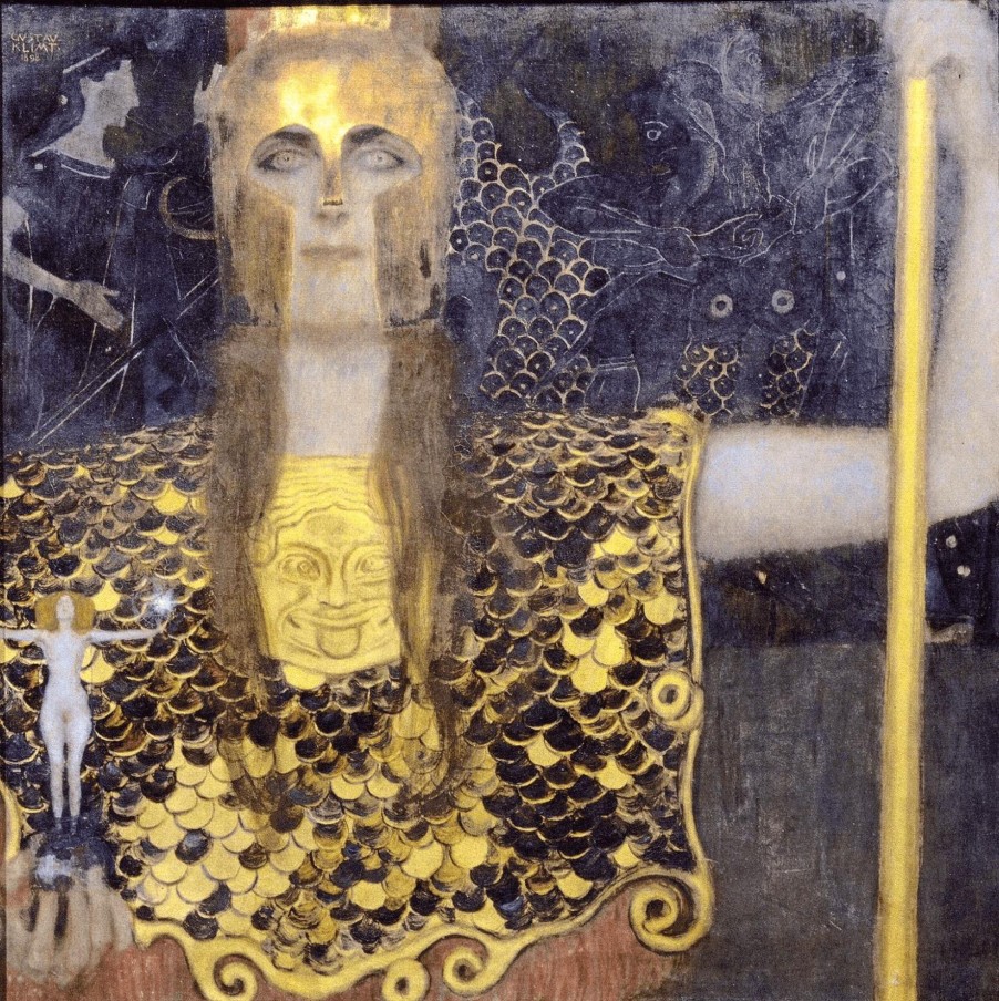 Gustav Klimt Galerie montblanc | Pallas Athena - Gustav Klimt