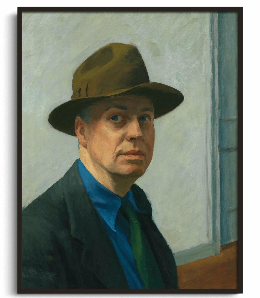 Edward Hopper Galerie montblanc | Self Portrait - Edward Hopper