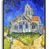 Vincent Van Gogh Galerie montblanc | L'Eglise D'Auvers-Sur-Oise - Vincent Van Gogh