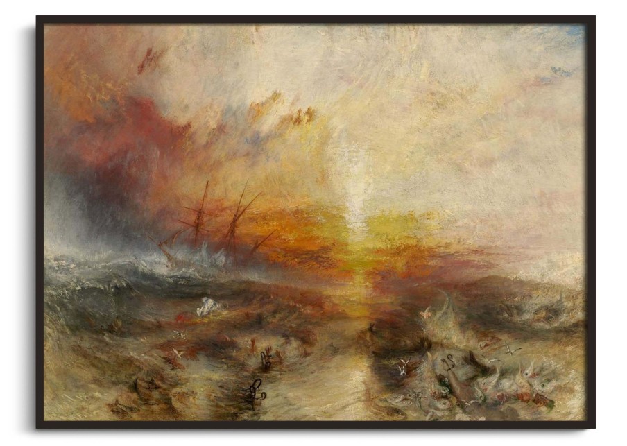 William Turner Galerie montblanc | Le Bateau Des Esclaves - William Turner