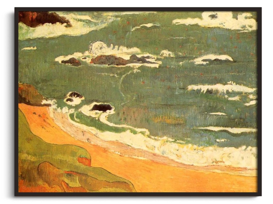 Paul Gauguin Galerie montblanc | Plage Au Pouldu - Paul Gauguin