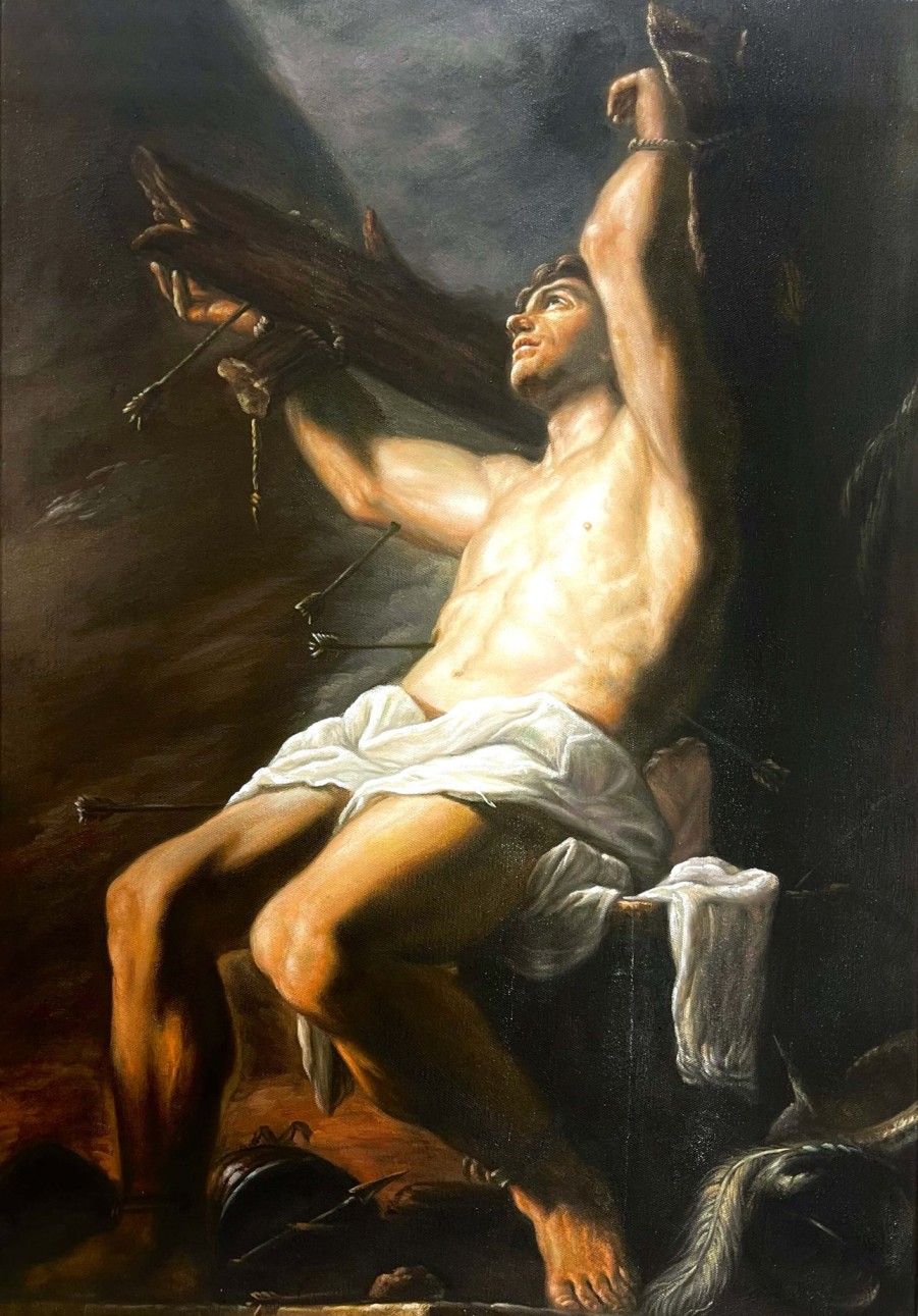 Mattia Preti Galerie montblanc | Saint Sebastian Mattia Preti