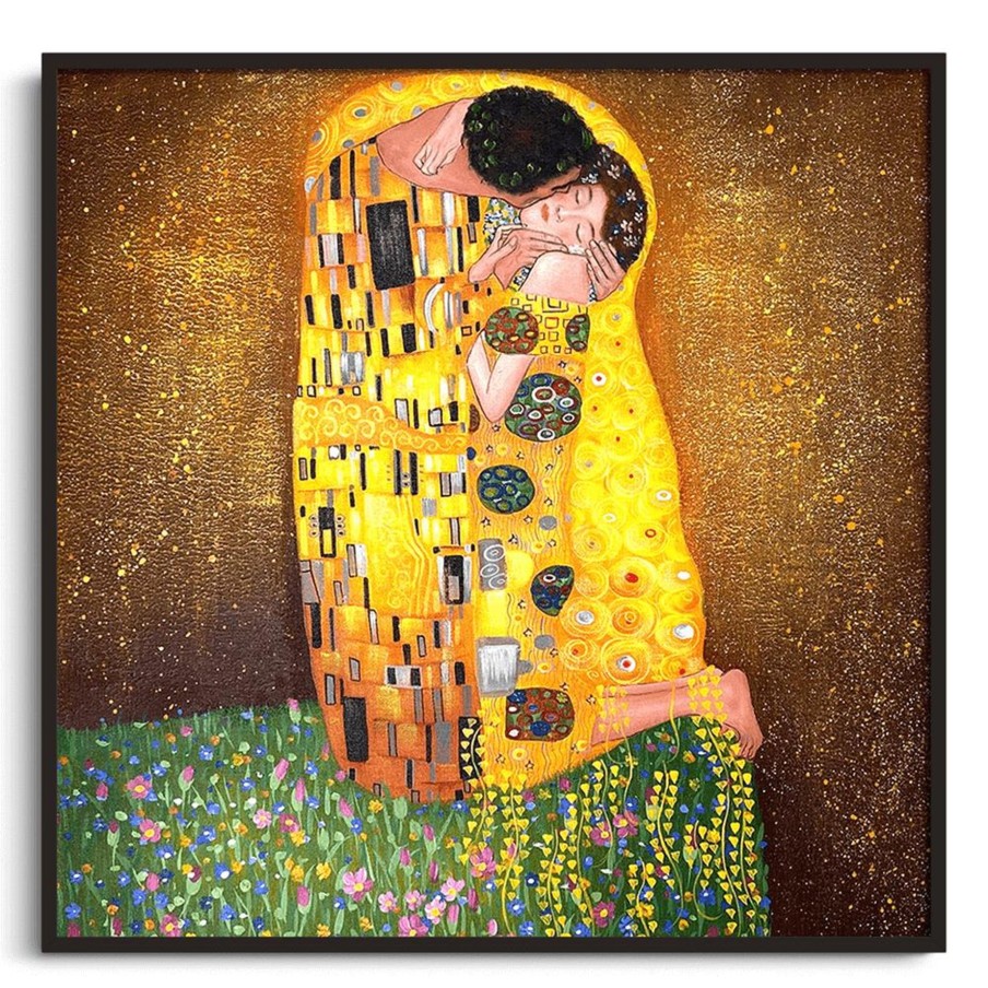 Gustav Klimt Galerie montblanc | Le Baiser - Gustav Klimt