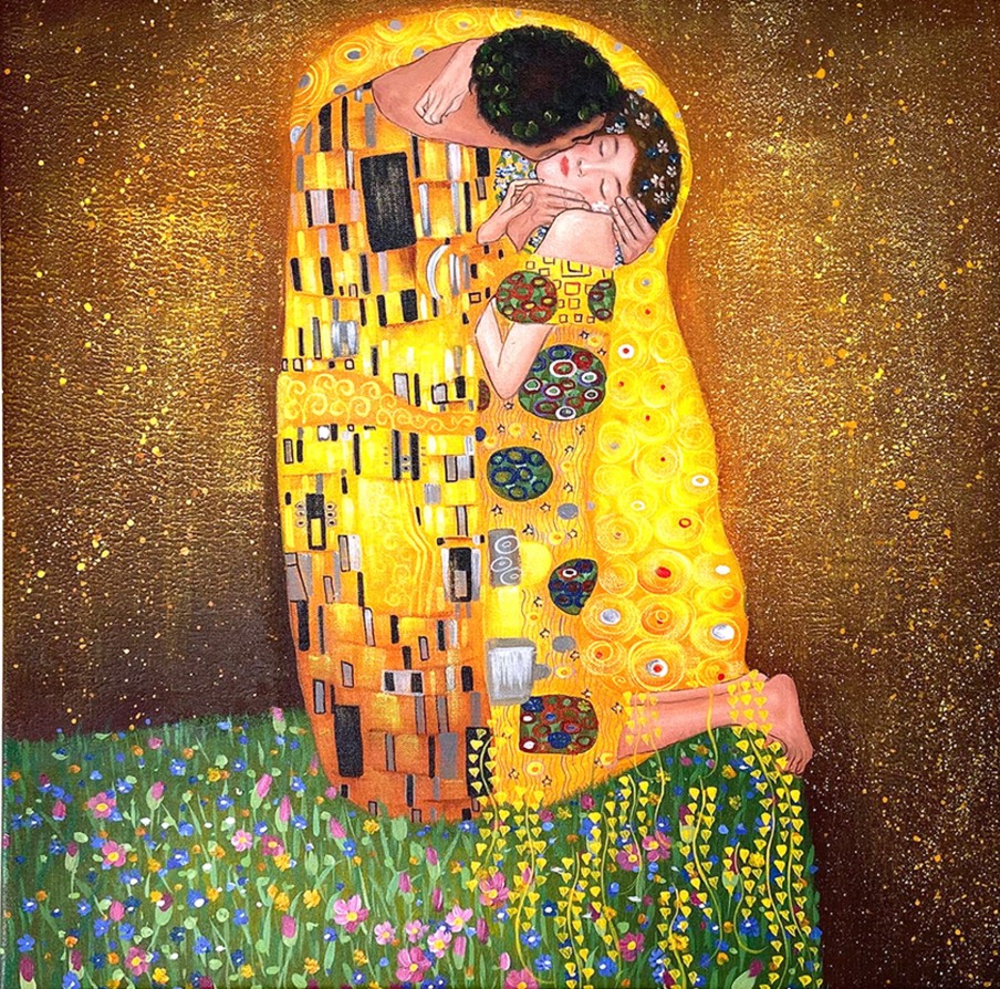 Gustav Klimt Galerie montblanc | Le Baiser - Gustav Klimt