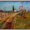 Vincent Van Gogh Galerie montblanc | Chemin A Travers Un Champ De Saules - Vincent Van Gogh