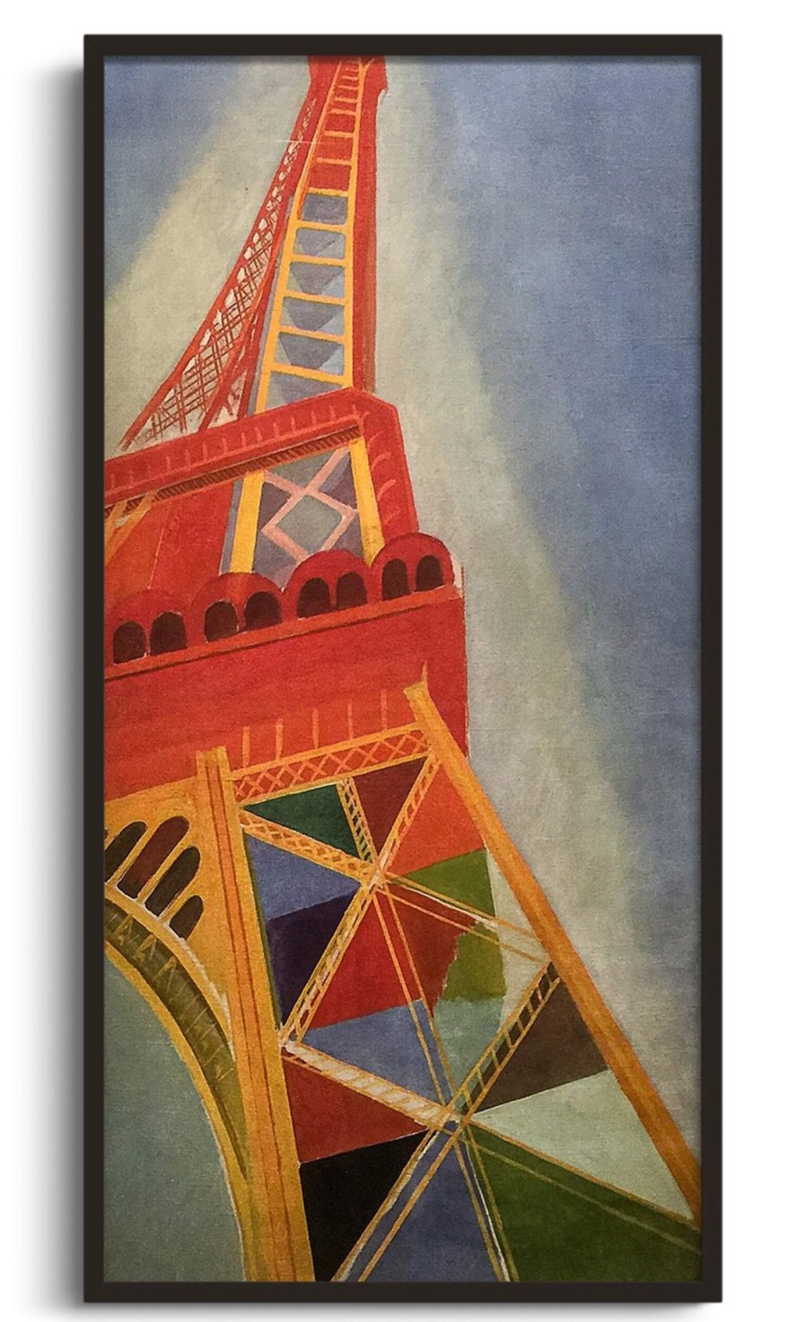 Robert Delaunay Galerie montblanc | La Tour Eiffel I - Robert Delaunay