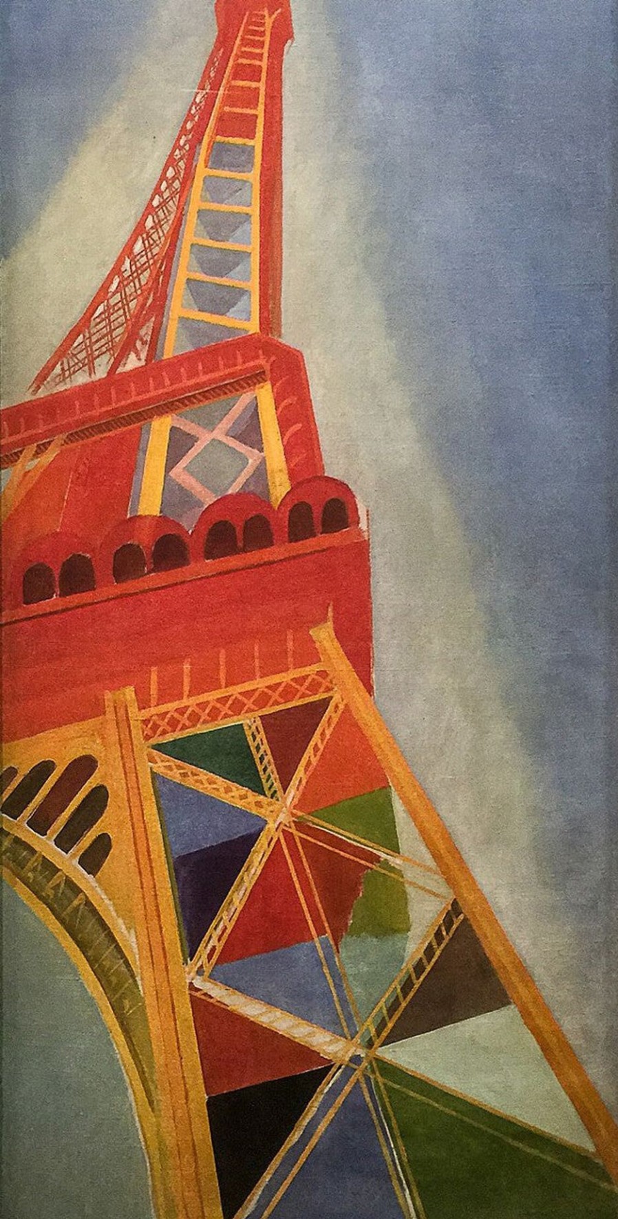 Robert Delaunay Galerie montblanc | La Tour Eiffel I - Robert Delaunay