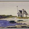 Edward Hopper Galerie montblanc | Coast Guard Station, Two Lights, Maine - Edward Hopper