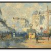 Claude Monet Galerie montblanc | Exterieur De La Gare Saint-Lazare, Effet De Soleil - Claude Monet