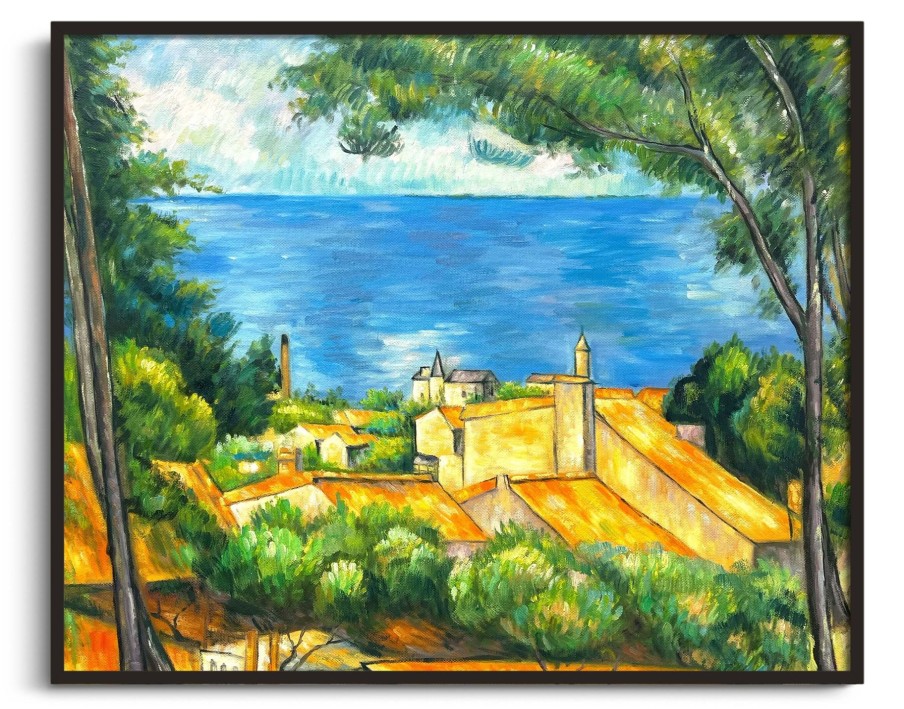 Paul Cezanne Galerie montblanc | L'Estaque Aux Toits Rouges Paul Cezanne