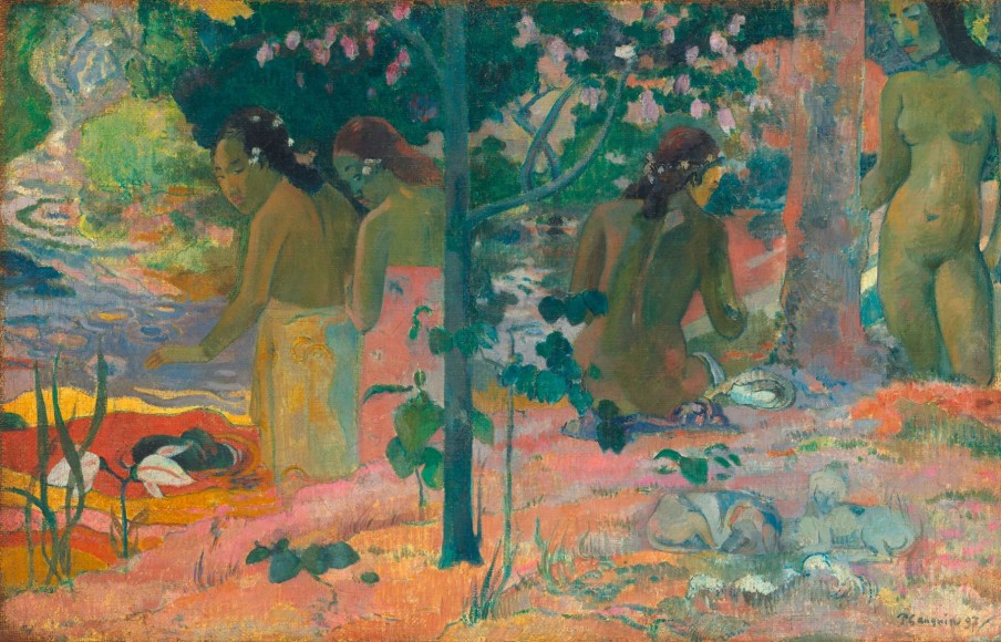 Paul Gauguin Galerie montblanc | Les Baigneuses - Paul Gauguin