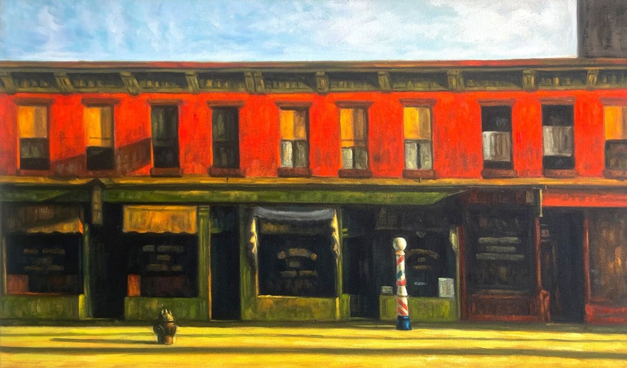 Edward Hopper Galerie montblanc | Early Sunday Morning - Edward Hopper