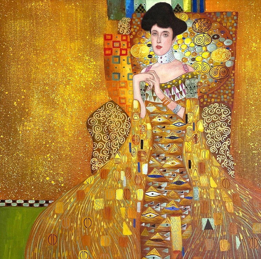 Gustav Klimt Galerie montblanc | Portrait D'Adele Bloch-Bauer I - Gustav Klimt