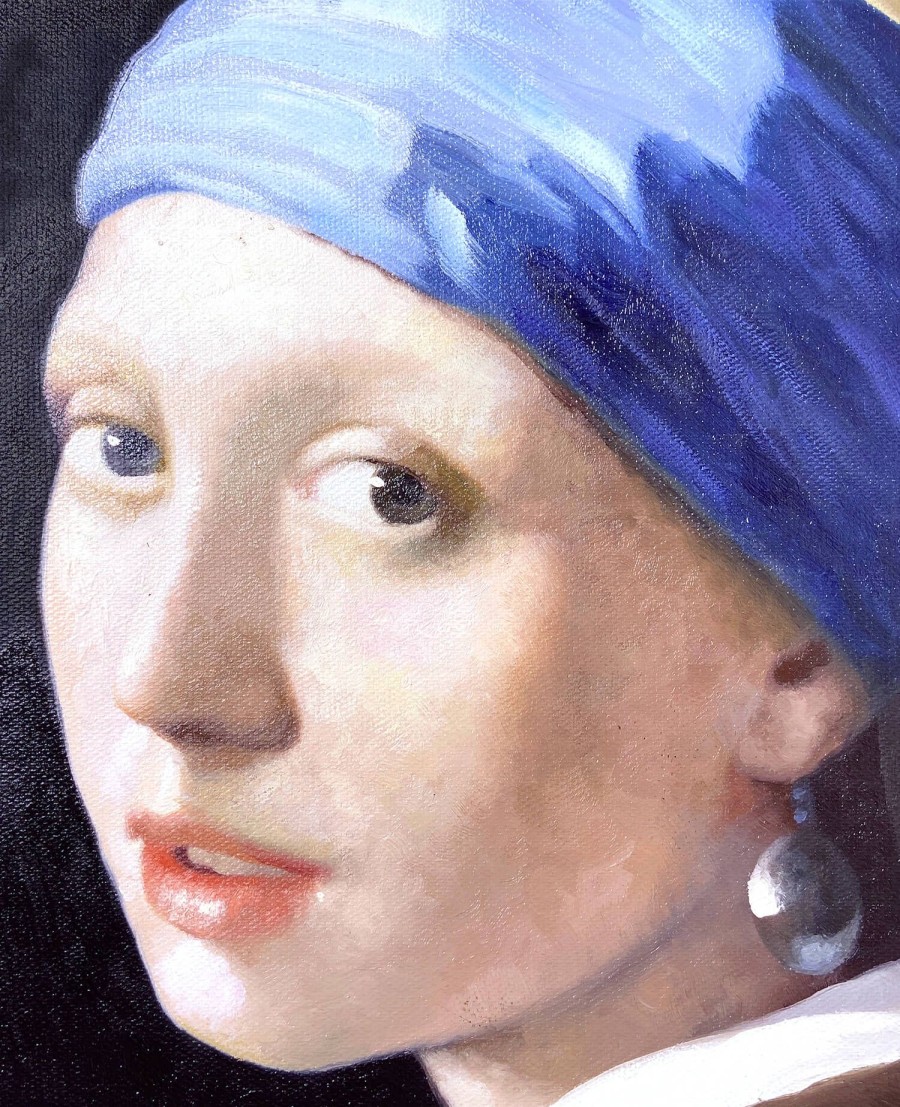 Johannes Vermeer Galerie montblanc | La Jeune Fille A La Perle - Johannes Vermeer