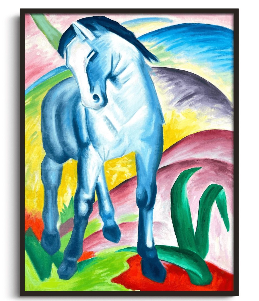 Franz Marc Galerie montblanc | Cheval Bleu I - Franz Marc