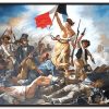 Eugene Delacroix Galerie montblanc | La Liberte Guidant Le Peuple - Eugene Delacroix