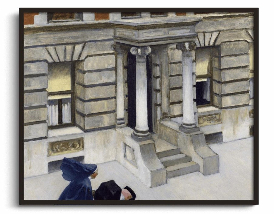 Edward Hopper Galerie montblanc | New York Pavements - Edward Hopper