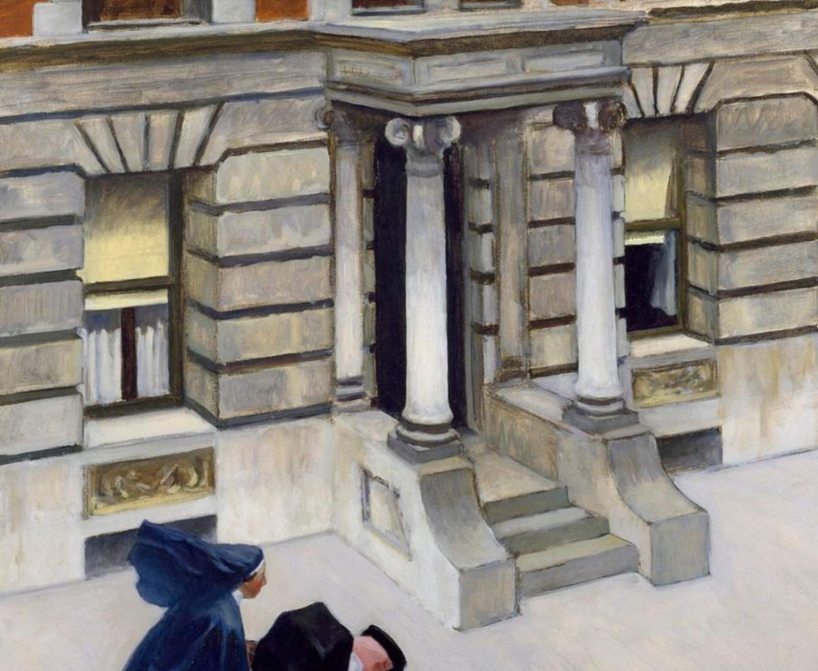 Edward Hopper Galerie montblanc | New York Pavements - Edward Hopper