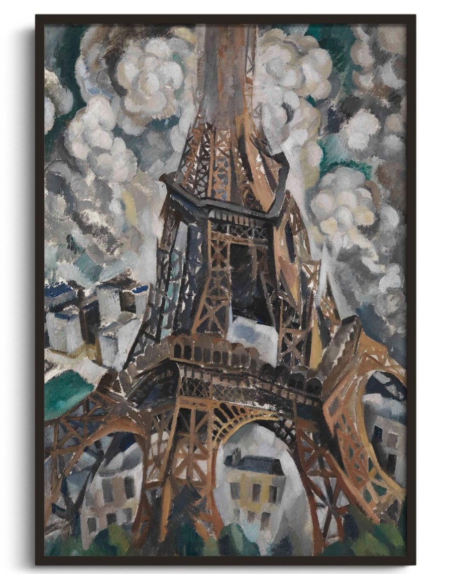 Robert Delaunay Galerie montblanc | La Tour Eiffel Iii - Robert Delaunay