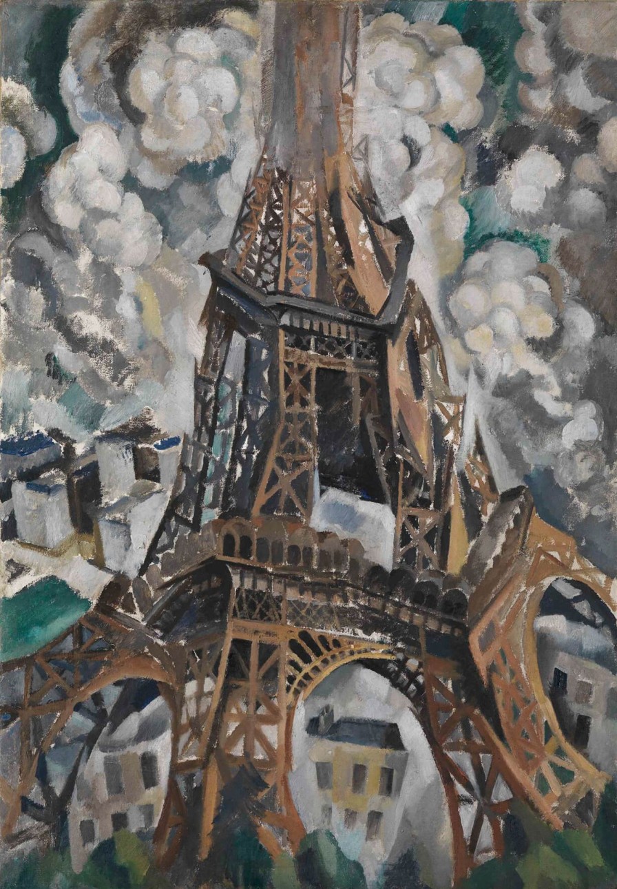 Robert Delaunay Galerie montblanc | La Tour Eiffel Iii - Robert Delaunay