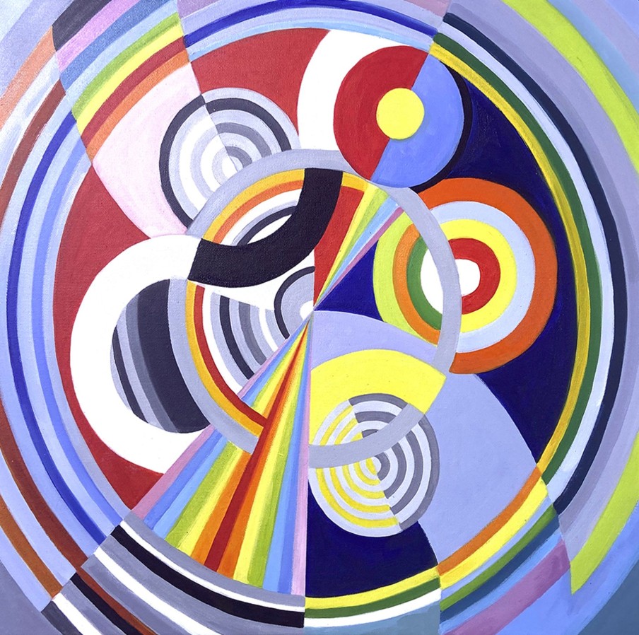 Robert Delaunay Galerie montblanc | Rythme N° 1 - Robert Delaunay