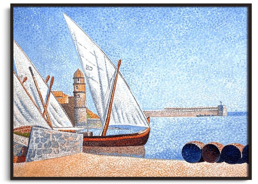 Paul Signac Galerie montblanc | Collioure, Les Balancelles - Paul Signac