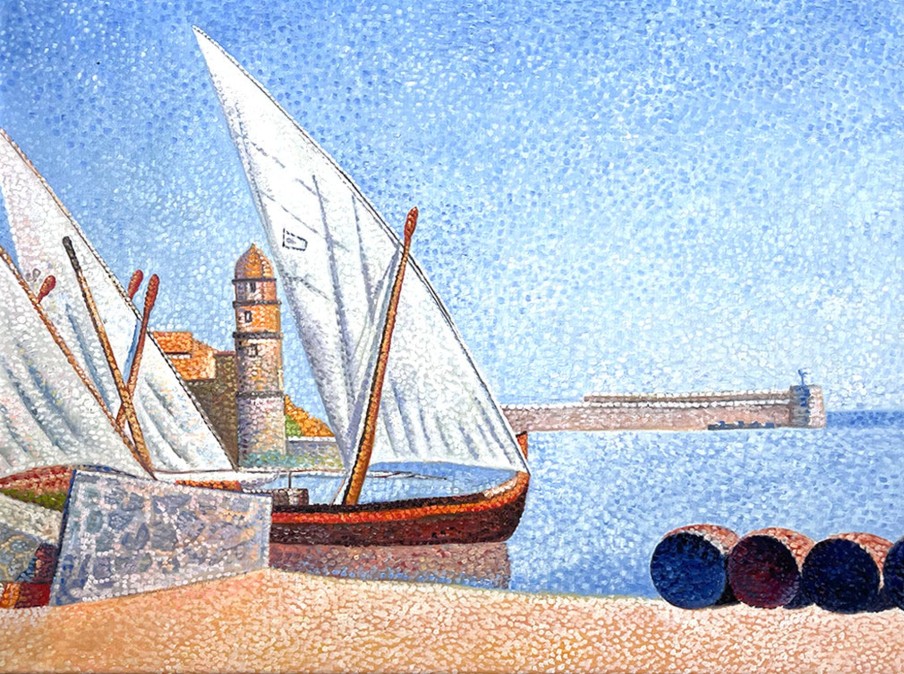 Paul Signac Galerie montblanc | Collioure, Les Balancelles - Paul Signac