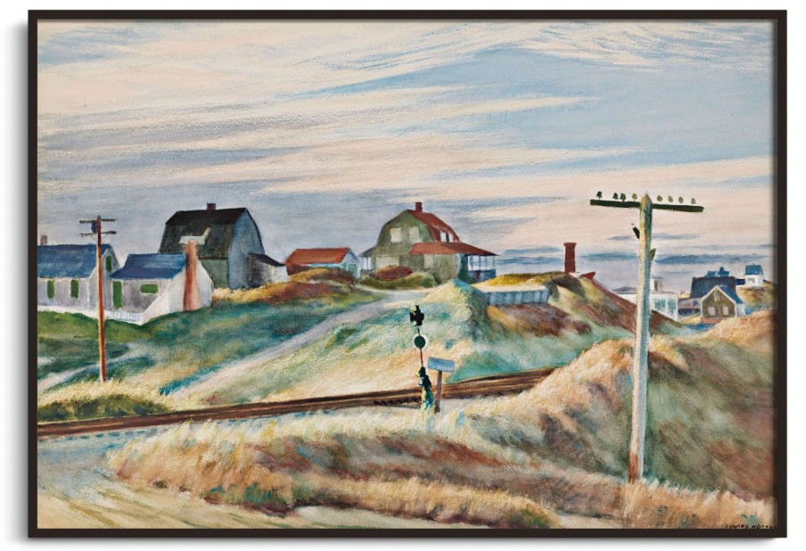 Edward Hopper Galerie montblanc | Cottages At North Truro - Edward Hopper