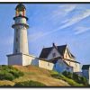 Edward Hopper Galerie montblanc | Lighthouse At Two Lights - Edward Hopper