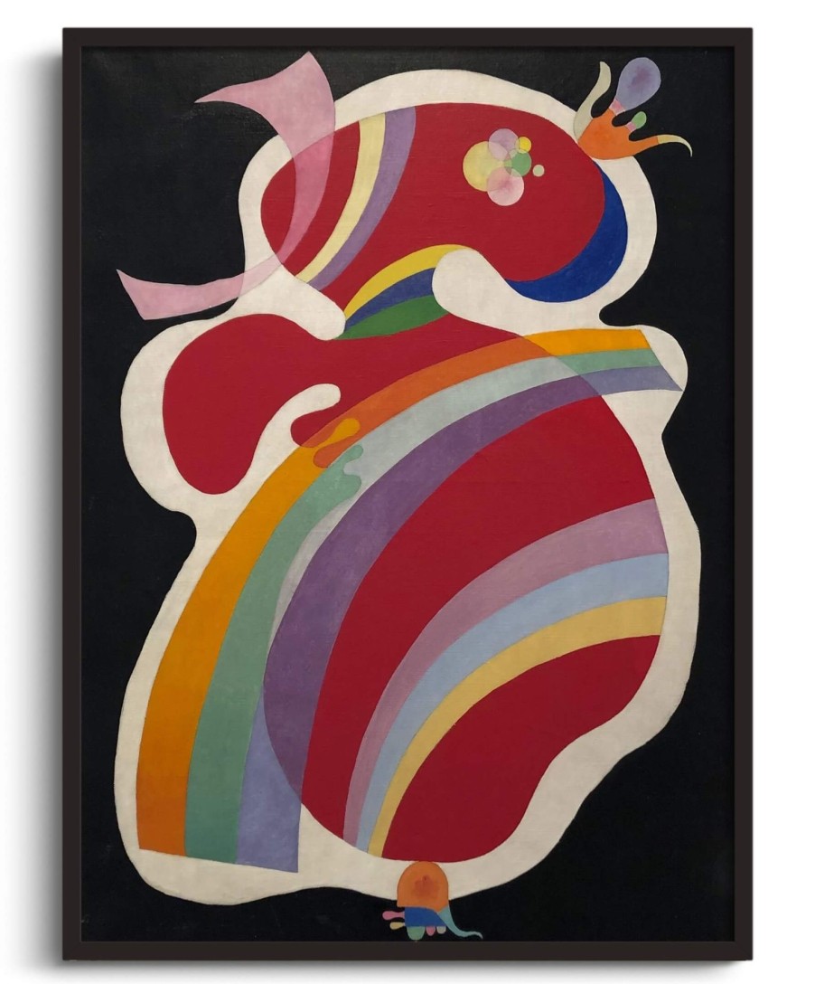 Vassily Kandinsky Galerie montblanc | La Forme Rouge - Vassily Kandinsky