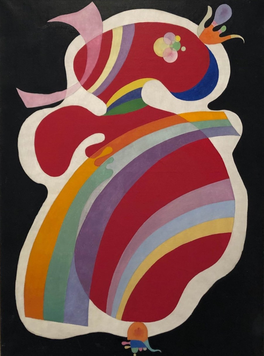 Vassily Kandinsky Galerie montblanc | La Forme Rouge - Vassily Kandinsky