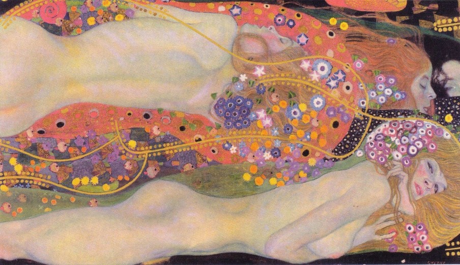 Gustav Klimt Galerie montblanc | Serpents D'Eau Ii - Gustav Klimt