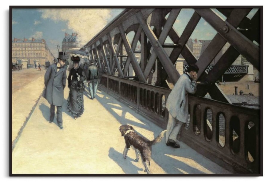 Gustave Caillebotte Galerie montblanc | Le Pont De L'Europe - Gustave Caillebotte