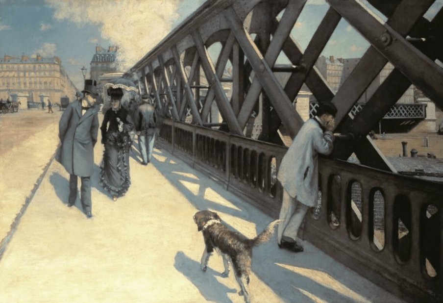 Gustave Caillebotte Galerie montblanc | Le Pont De L'Europe - Gustave Caillebotte