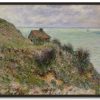 Claude Monet Galerie montblanc | La Cabane Des Douaniers A Pourville - Claude Monet