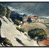 Paul Cezanne Galerie montblanc | La Neige Fondue A L'Estaque - Paul Cezanne