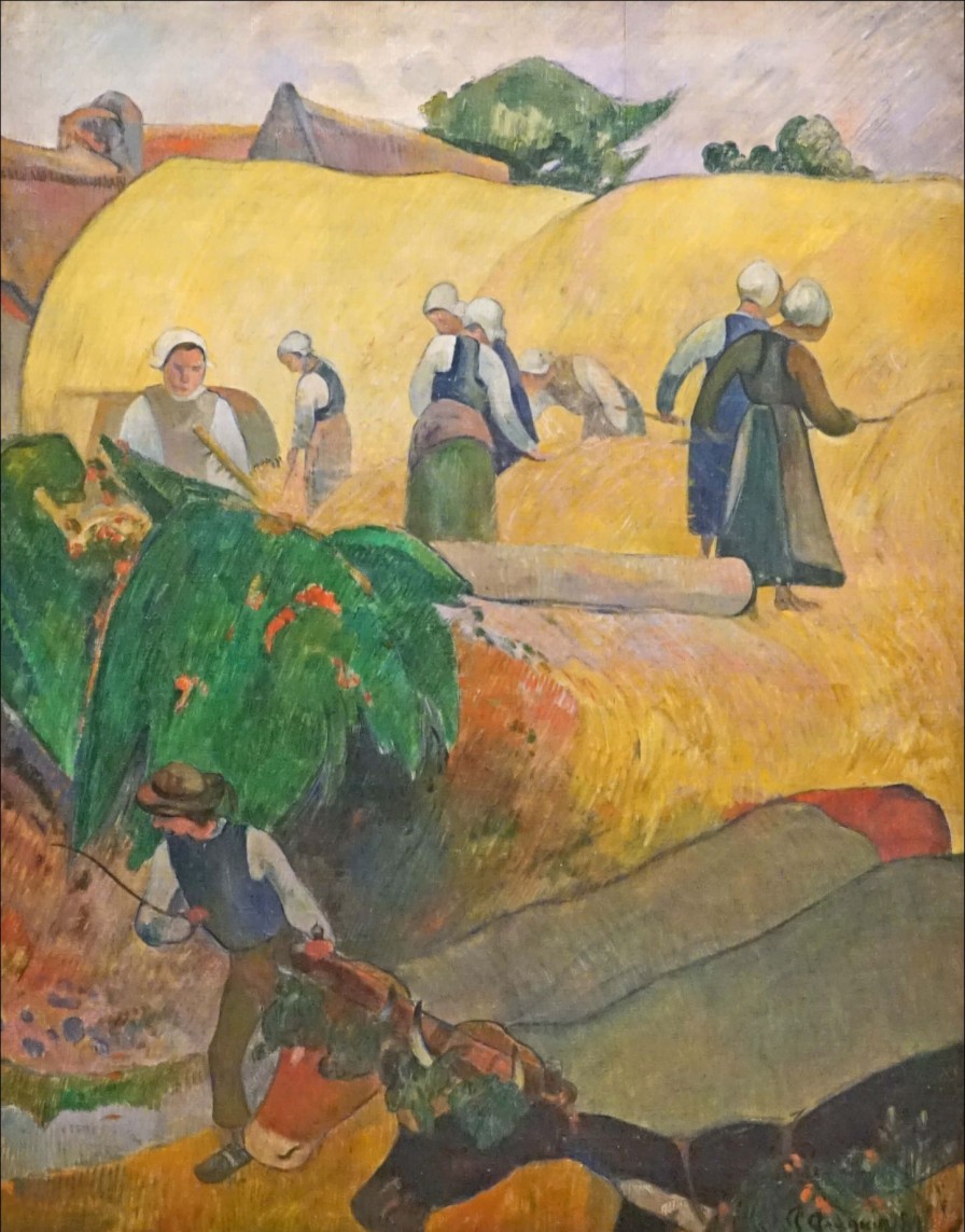 Paul Gauguin Galerie montblanc | Les Meules - Paul Gauguin