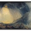 William Turner Galerie montblanc | Hannibal Traversant Les Alpes - William Turner