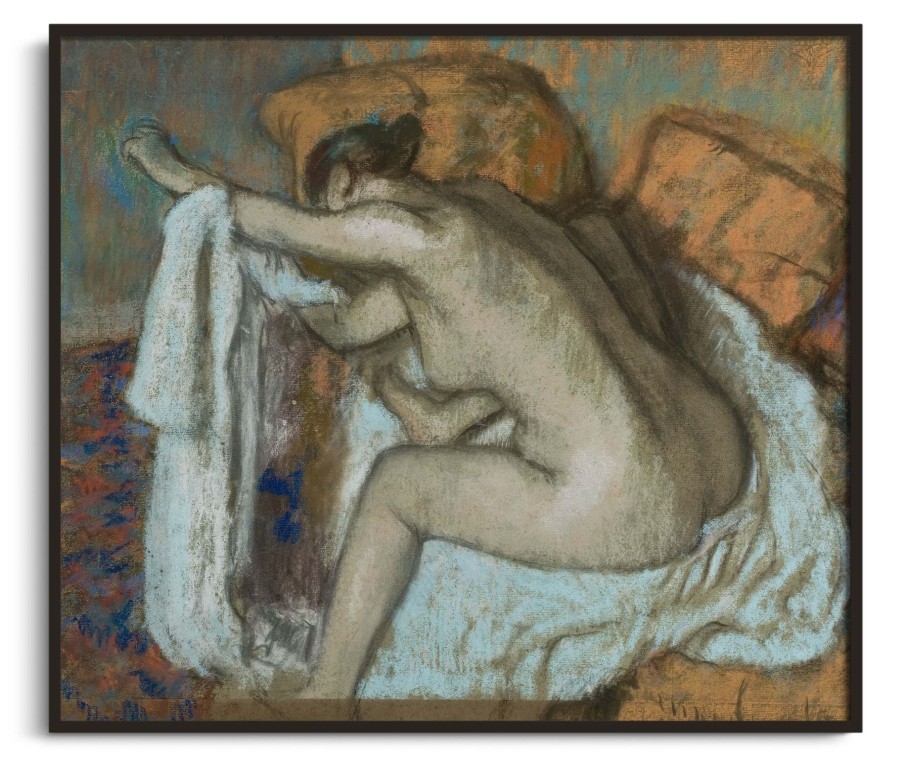 Edgar Degas Galerie montblanc | Femme Sechant Son Bras Gauche (Apres Le Bain) - Edgar Degas