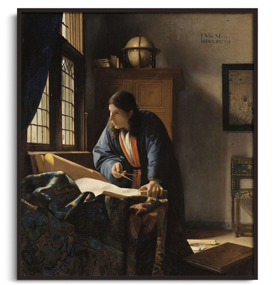 Johannes Vermeer Galerie montblanc | Le Geographe - Johannes Vermeer