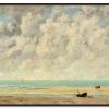 Gustave Courbet Galerie montblanc | Mer Calme I - Gustave Courbet